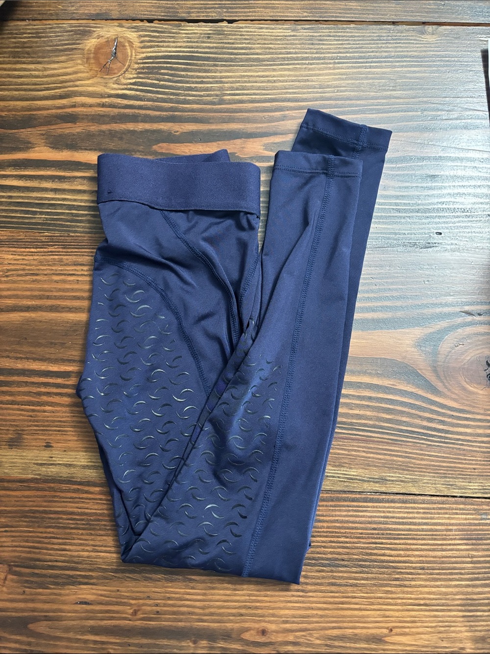 Navy full seat Grip Riding Tights